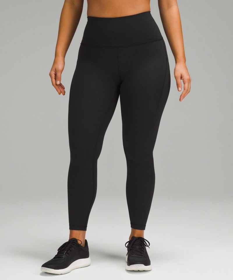 Lululemon Wunder Train Contour Fit High-Rise with Pockets 25\