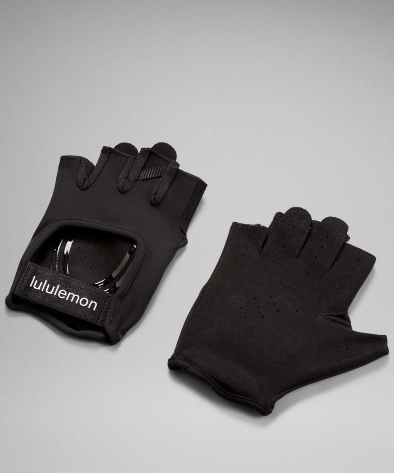 Lululemon Wunder Train Handskar Dam Svarta Sverige | CZVPBF420