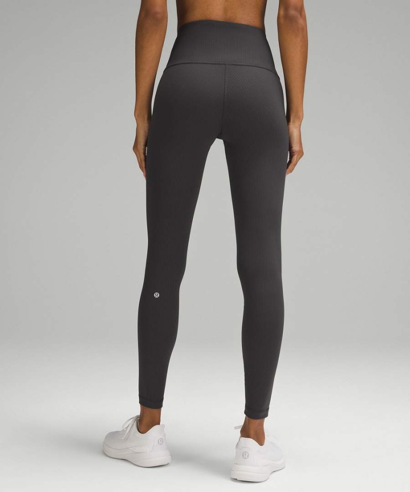 Lululemon Wunder Train High-Rise Räfflad 28