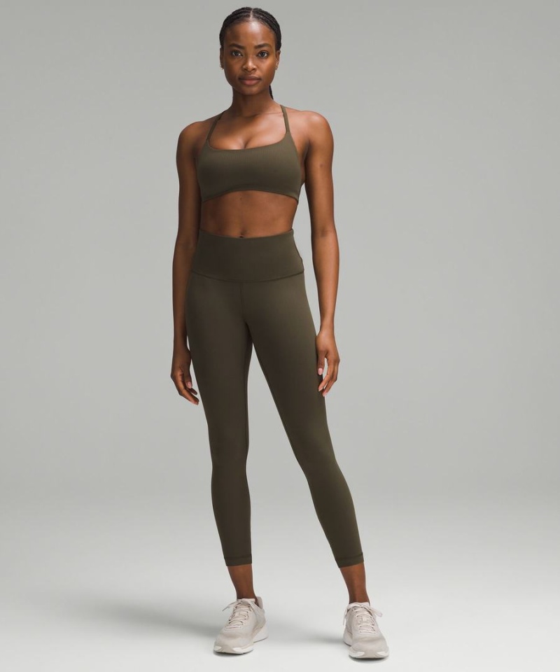 Lululemon Wunder Train High-Rise Räfflad 25
