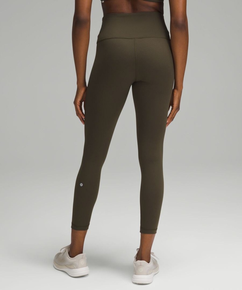 Lululemon Wunder Train High-Rise Räfflad 25