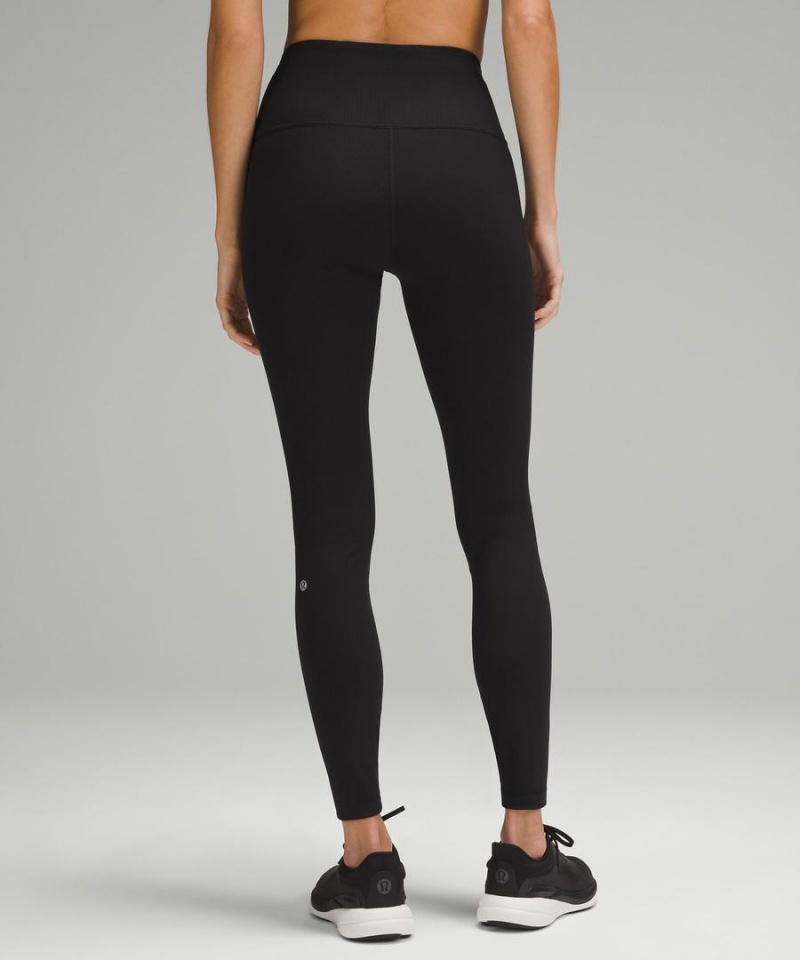 Lululemon Wunder Train High-Rise Räfflad 28