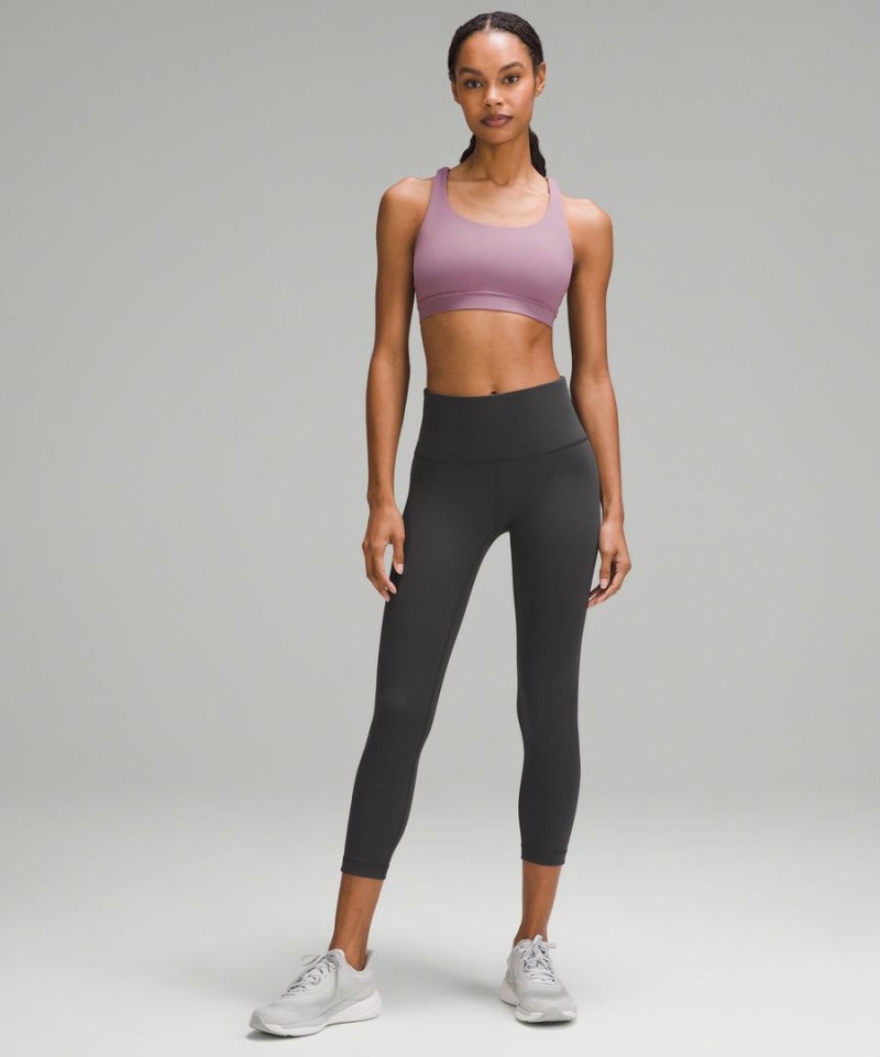 Lululemon Wunder Train High-Rise Räfflad Crop 23