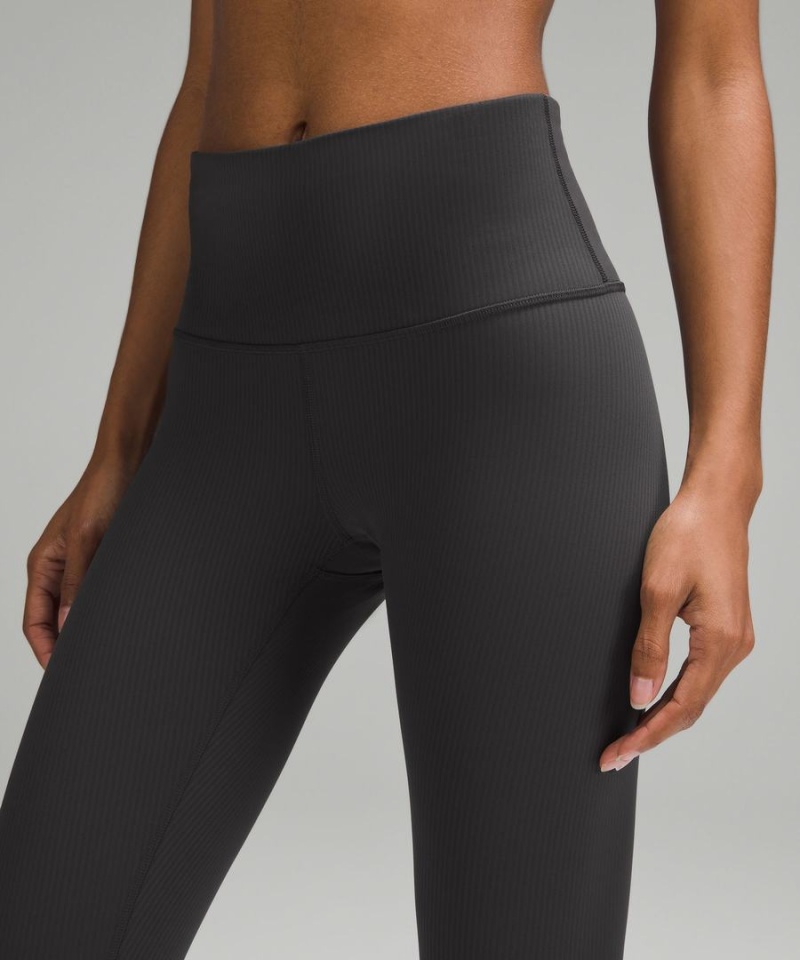 Lululemon Wunder Train High-Rise Räfflad Crop 23