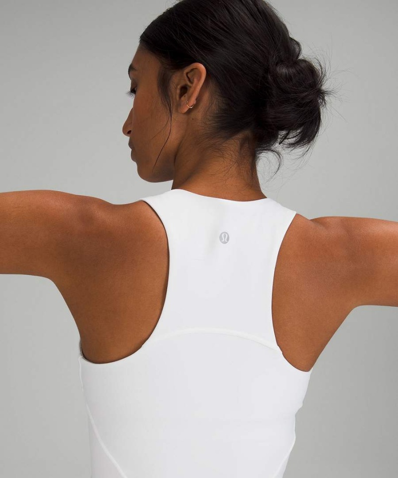 Lululemon Wunder Train Racerback Linne Dam Vita Sverige | XRKIQF193