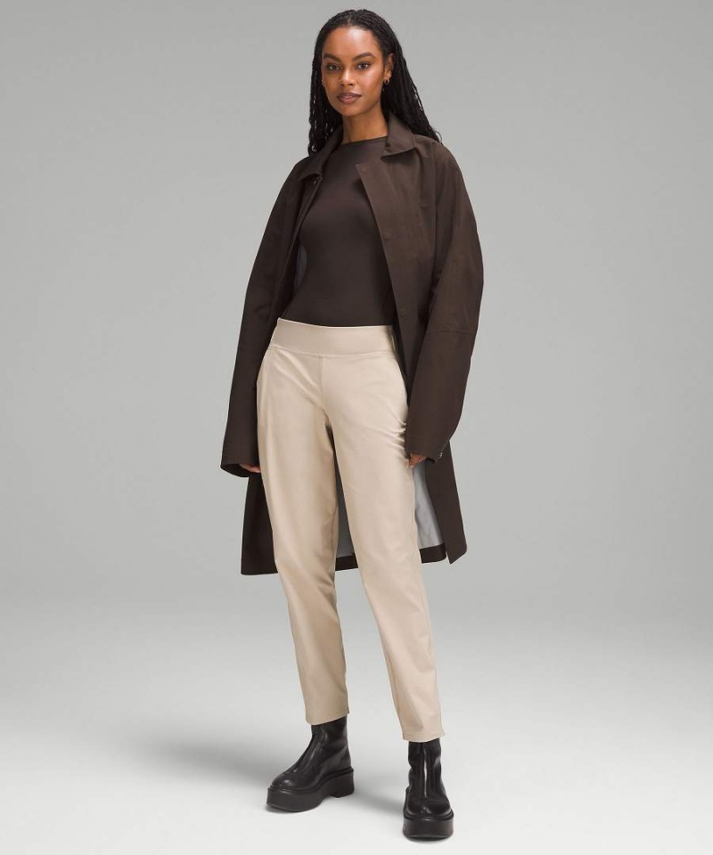 Lululemon Wundermost Ultra-Soft Nulu High-Neck Ärmlös Body Dam Choklad Sverige | YZQBUR398