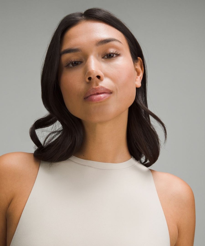 Lululemon Wundermost Ultra-Soft Nulu High-Neck Ärmlös Body Dam Bruna Sverige | YIBKMH759