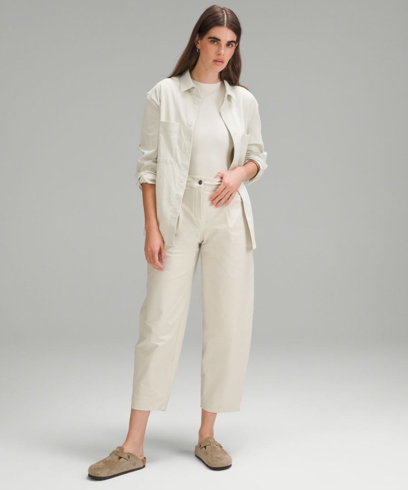 Lululemon Wundermost Ultra-Soft Nulu High-Neck Ärmlös Body Dam Beige Sverige | FZUJTQ340
