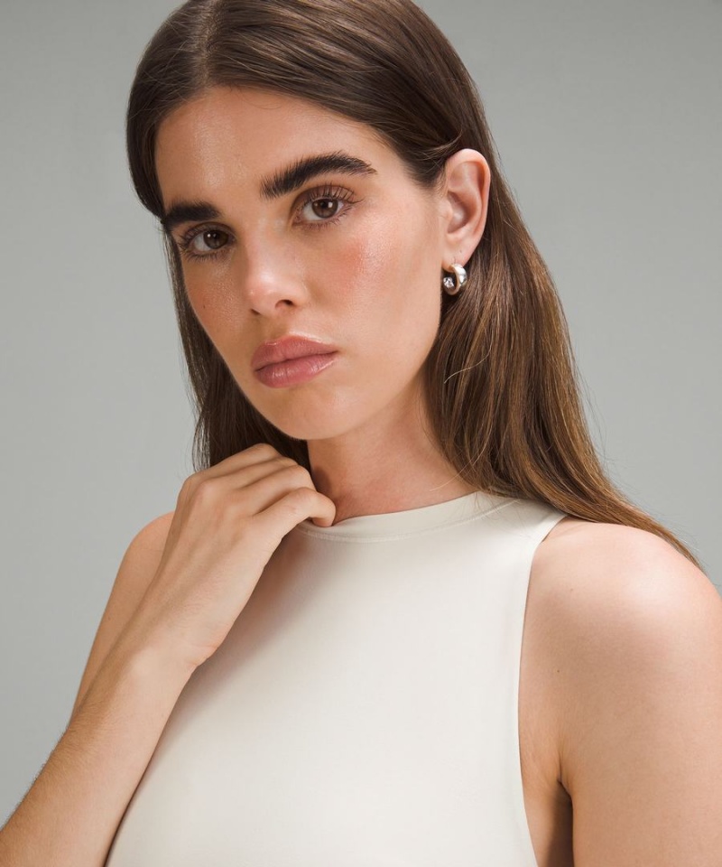 Lululemon Wundermost Ultra-Soft Nulu High-Neck Ärmlös Body Dam Beige Sverige | FZUJTQ340