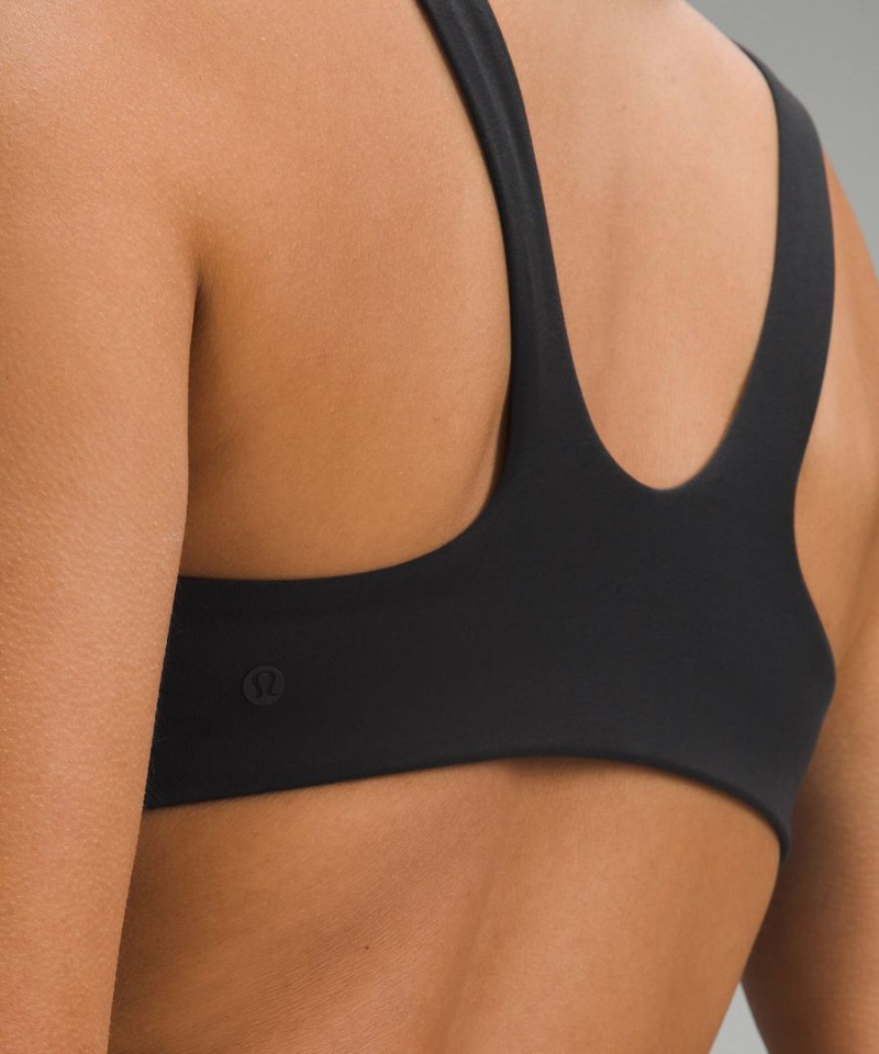Lululemon Wundermost Ultra-Soft Nulu Racerback Bralette< Sport BH Dam Svarta Sverige | QWKSGC532
