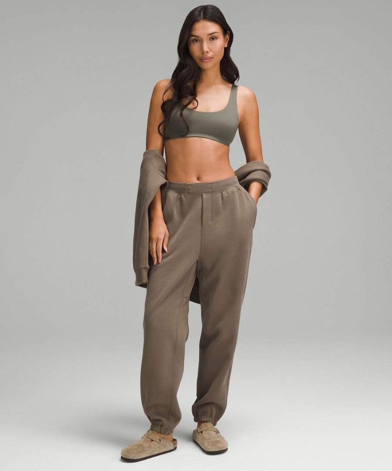 Lululemon Wundermost Ultra-Soft Nulu Racerback Bralette Sport BH Dam Mörkgröna Sverige | IVJZQN304