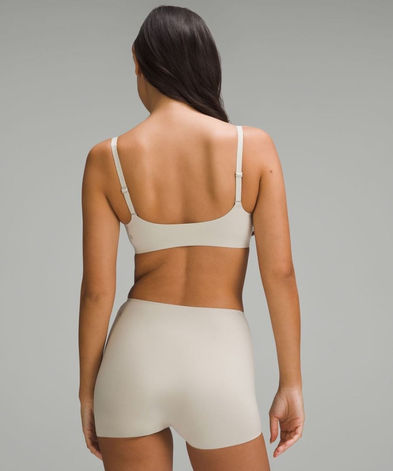 Lululemon Wundermost Ultra-Soft Nulu Scoop-Neck Bralette A–D Cups Sport BH Dam Bruna Sverige | UQIFWO160
