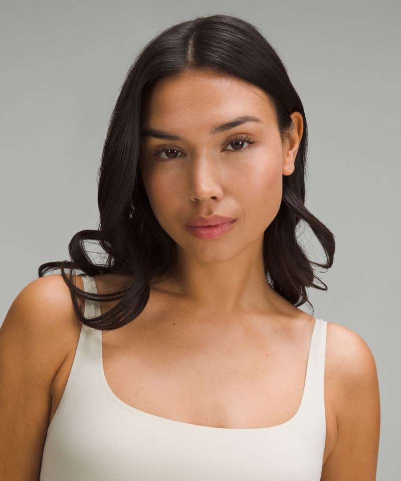 Lululemon Wundermost Ultra-Soft Nulu Scoop-Neck Bralette A–D Cups Sport BH Dam Bruna Sverige | UQIFWO160