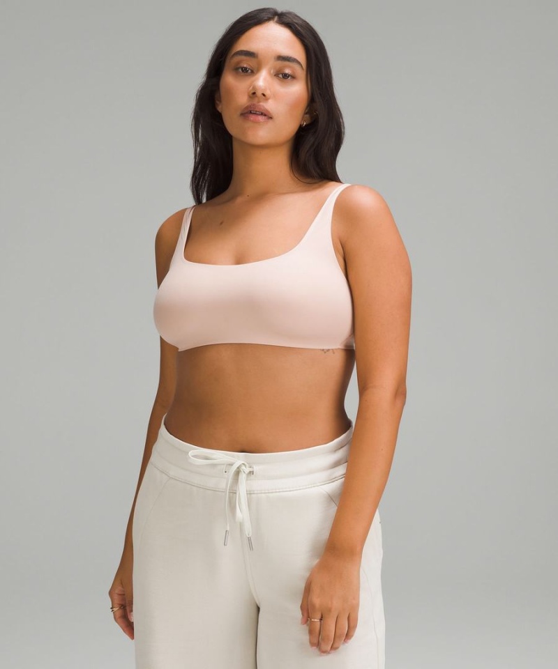 Lululemon Wundermost Ultra-Soft Nulu Scoop-Neck Bralette A–D Cups Sport BH Dam Bruna Sverige | YTXACE183