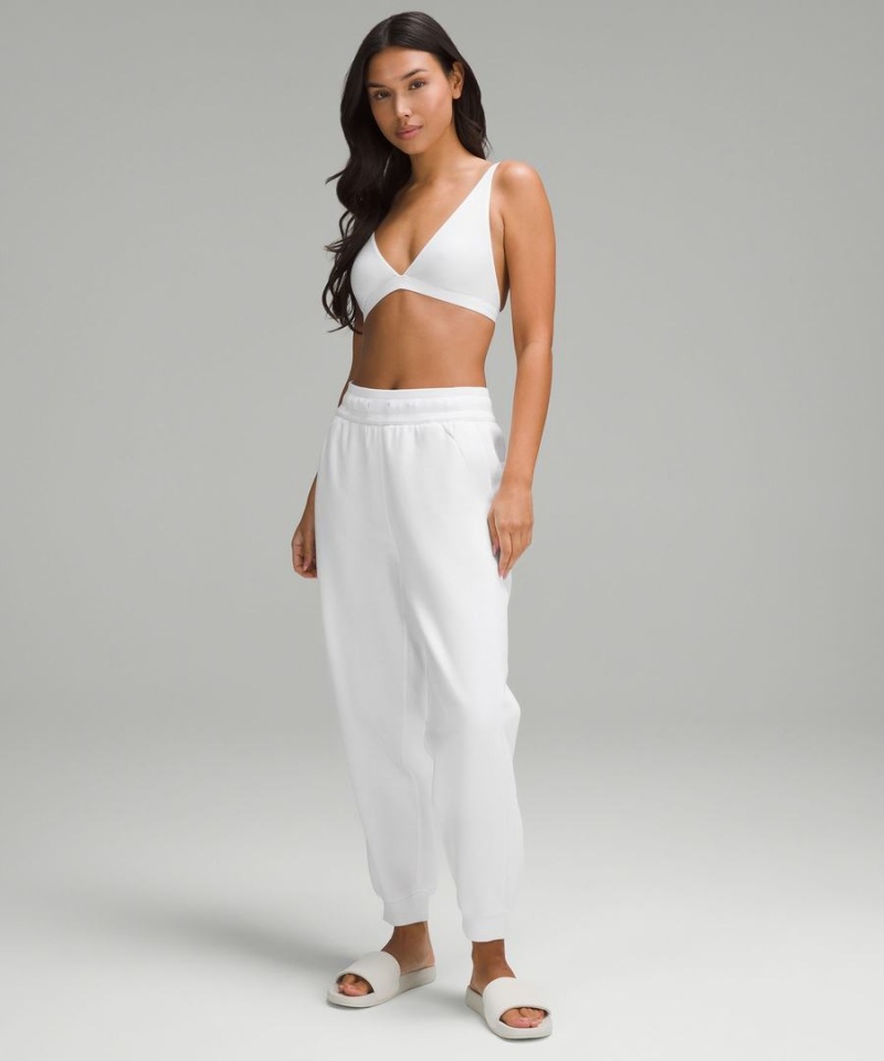 Lululemon Wundermost Ultra-Soft Nulu Triangle Bralette A–D Cups Sport BH Dam Vita Sverige | IBCTQJ248