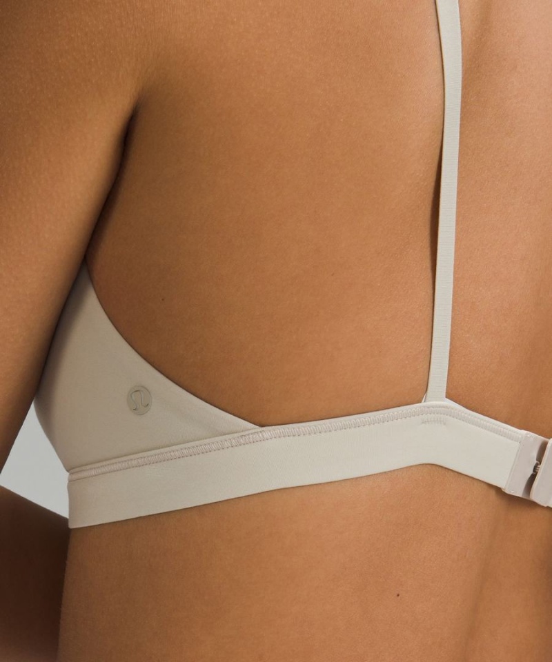 Lululemon Wundermost Ultra-Soft Nulu Triangle Bralette A–D Cups Sport BH Dam Bruna Sverige | BZCWMI678