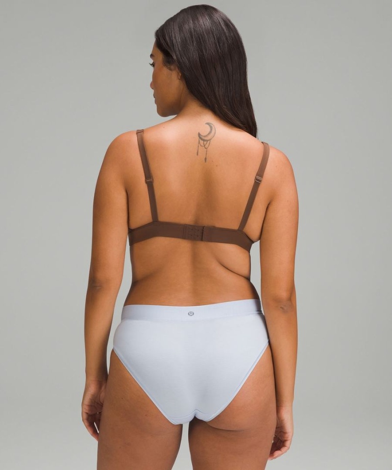 Lululemon Wundermost Ultra-Soft Nulu Triangle Bralette A–D Cups Sport BH Dam Choklad Sverige | FBZAPU568