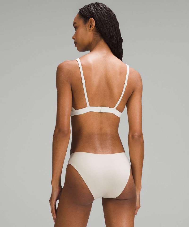 Lululemon Wundermost Ultra-Soft Nulu Triangle Bralette A–D Cups Sport BH Dam Beige Sverige | WICHYL347