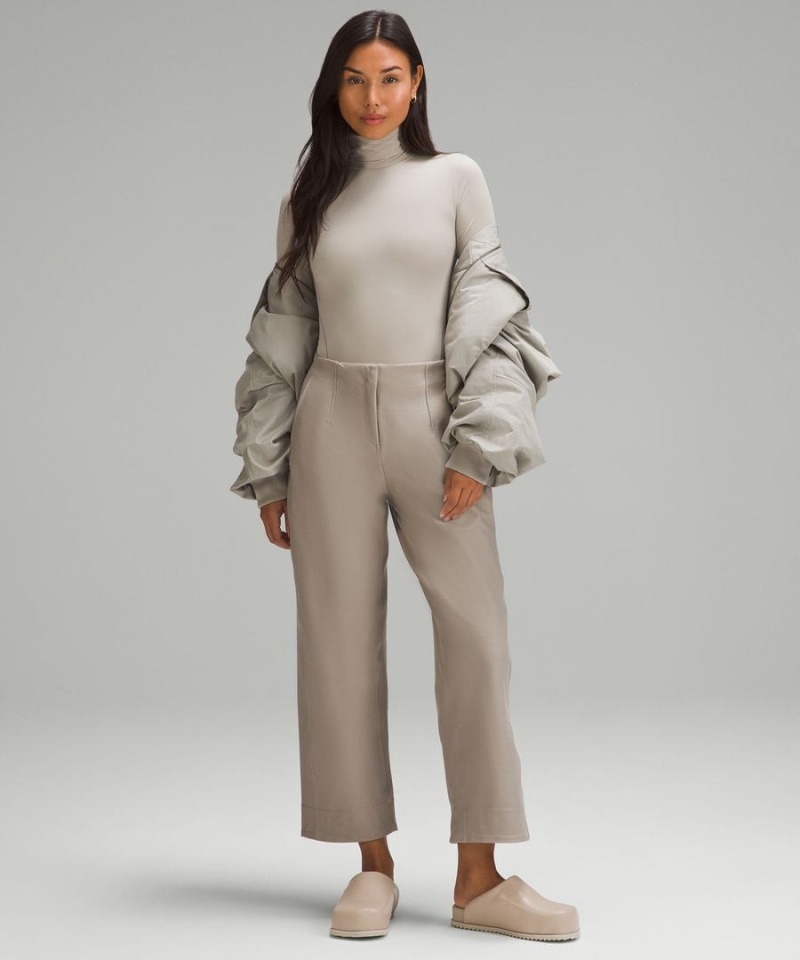 Lululemon Wundermost Ultra-Soft Nulu Turtleneck Body Dam Grå Sverige | HWSMCY821