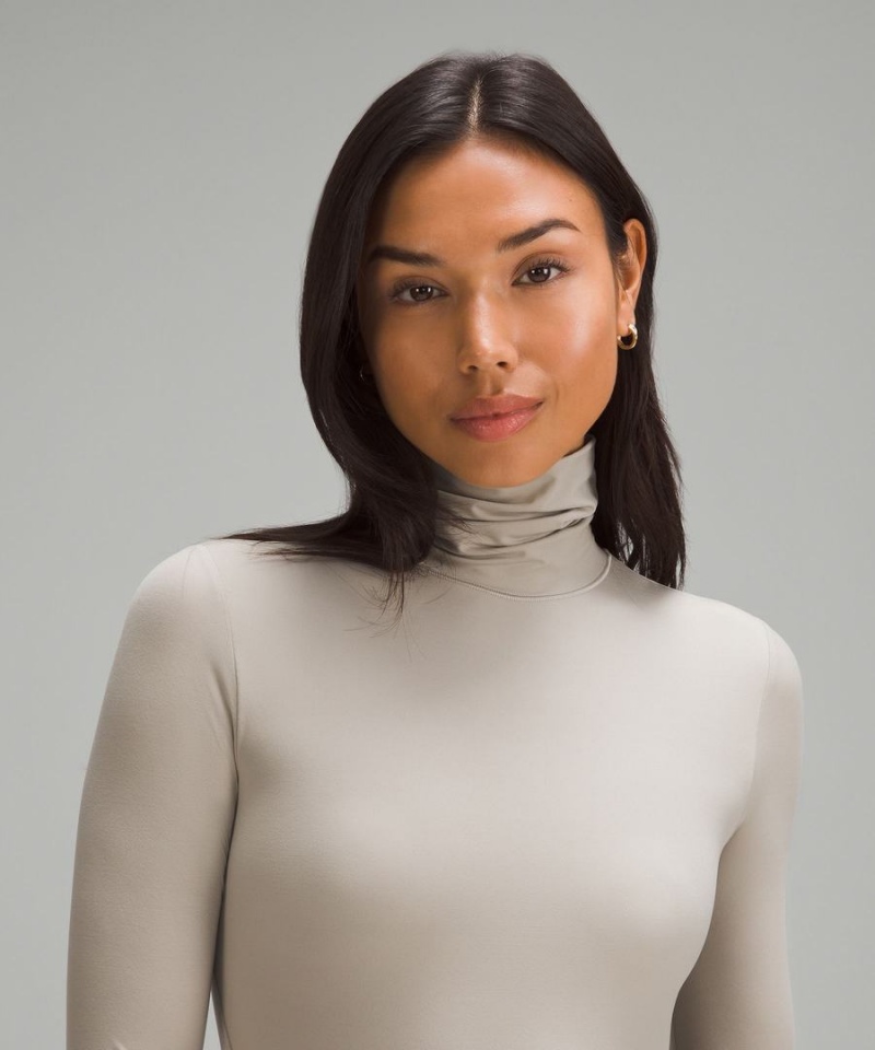 Lululemon Wundermost Ultra-Soft Nulu Turtleneck Body Dam Grå Sverige | HWSMCY821