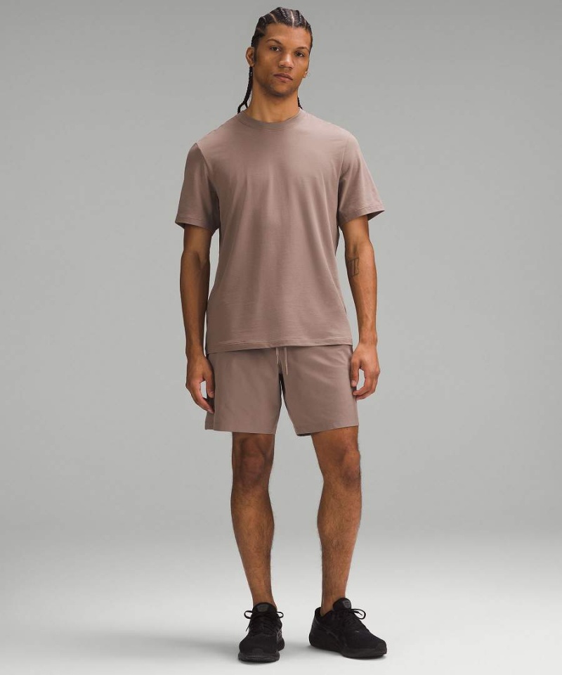 Lululemon Zeroed In Korta-Sleeve T-shirt Herr Khaki Sverige | UVOGJR254