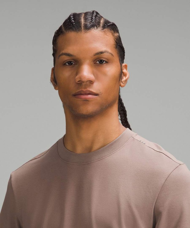 Lululemon Zeroed In Korta-Sleeve T-shirt Herr Khaki Sverige | UVOGJR254