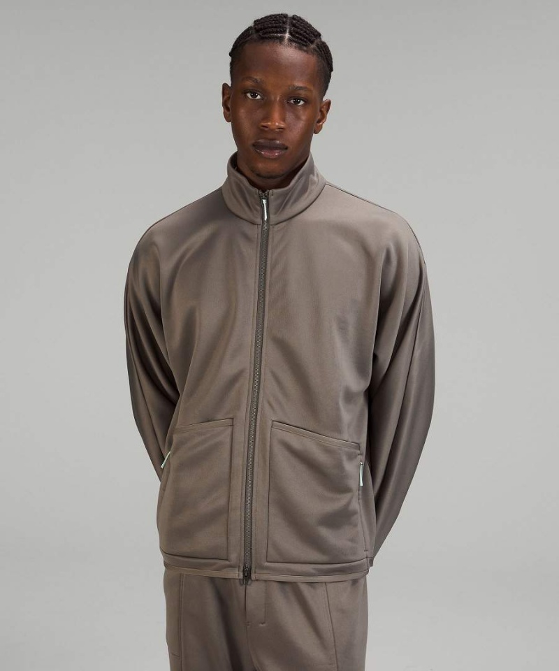 Lululemon lab Fleec Athletic Jackets Herr Grå Sverige | MHSUVC904