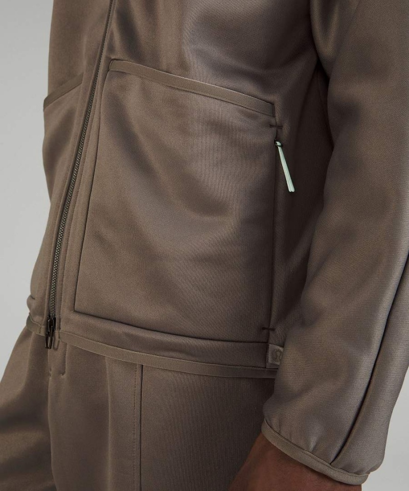 Lululemon lab Fleec Athletic Jackets Herr Grå Sverige | MHSUVC904