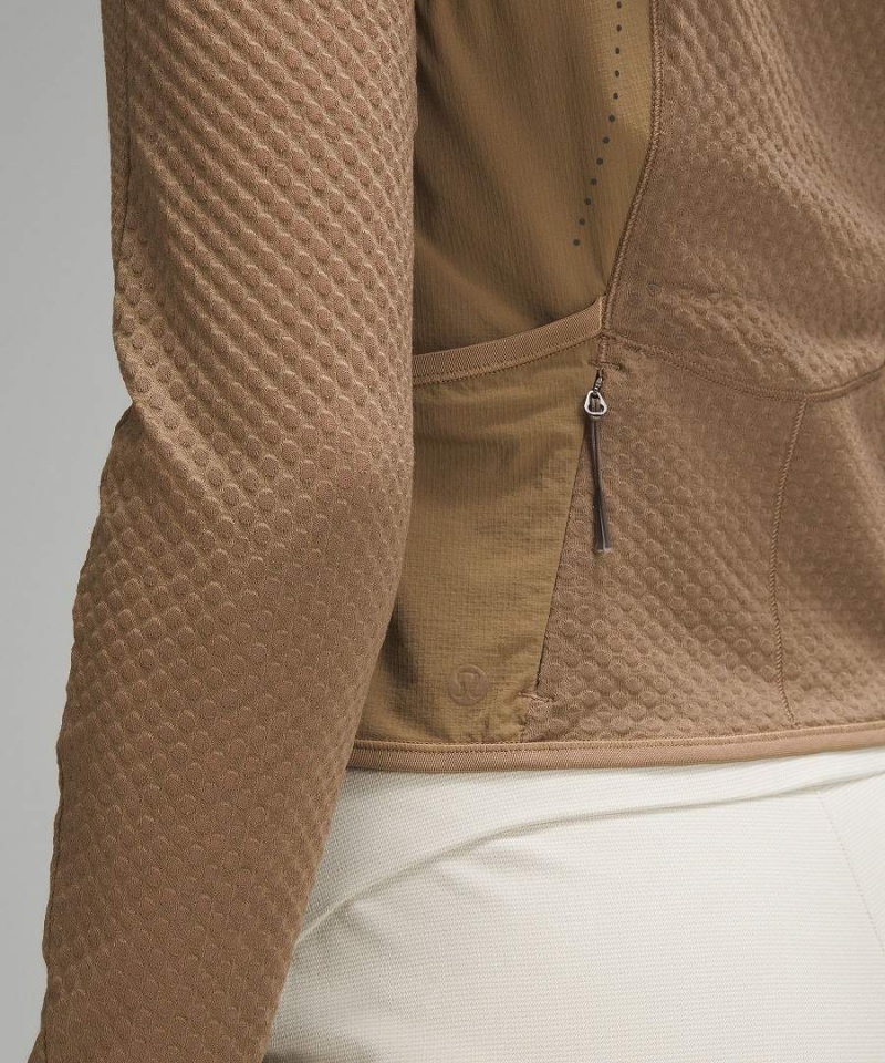 Lululemon lab Fleece + Ripstop Löpar Väst Dam Grå Sverige | ADKYBF304