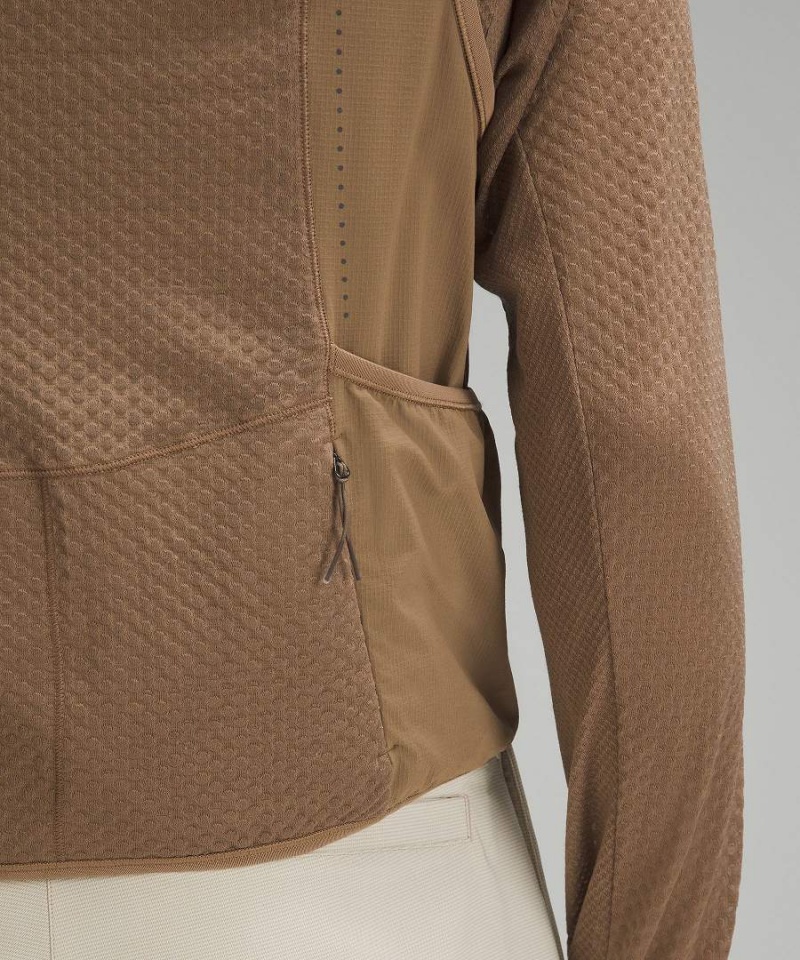 Lululemon lab Fleece + Ripstop Löpar Väst Herr Grå Sverige | DNXBCY809