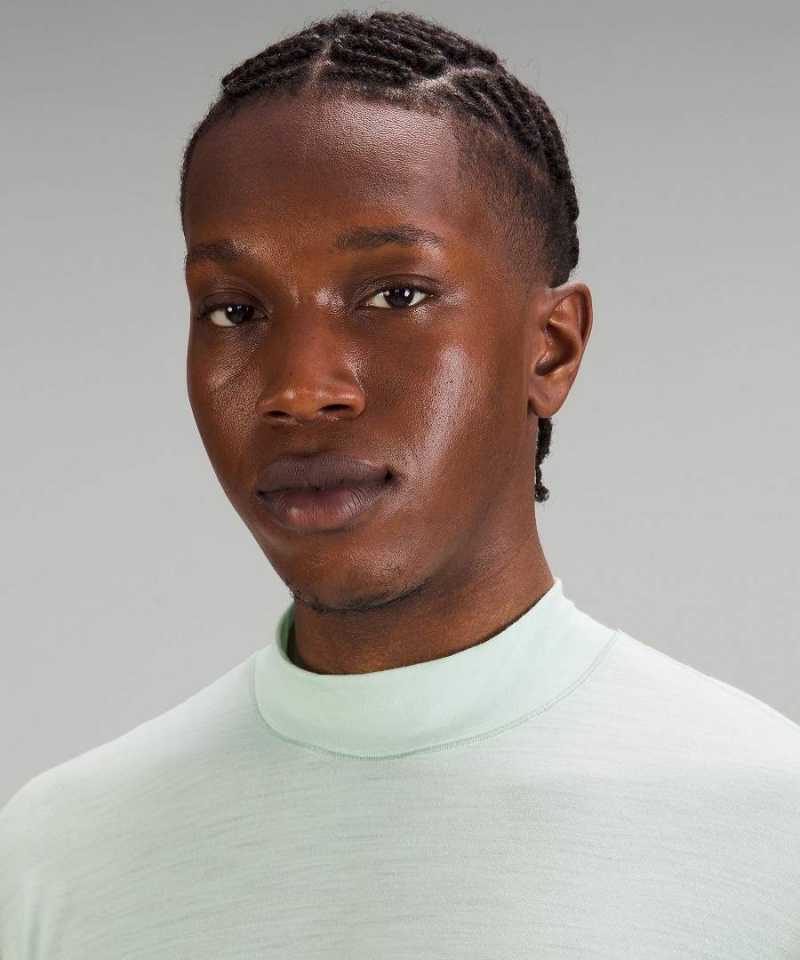 Lululemon lab Merino Ull-Blend Långärmad Tröja Herr Gröna Sverige | KHNIBQ918