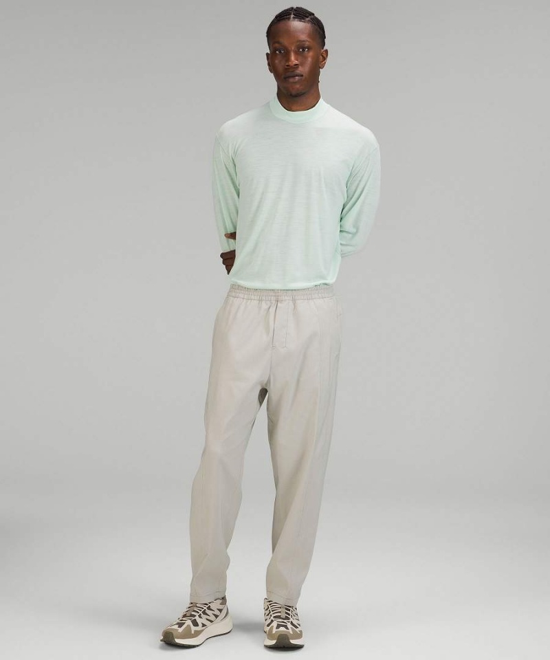 Lululemon lab Merino Ull-Blend Långärmad Tröja Herr Gröna Sverige | KHNIBQ918