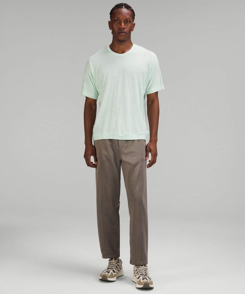 Lululemon lab Merino Ull-Blend T-shirt Herr Gröna Sverige | BIHUKD081