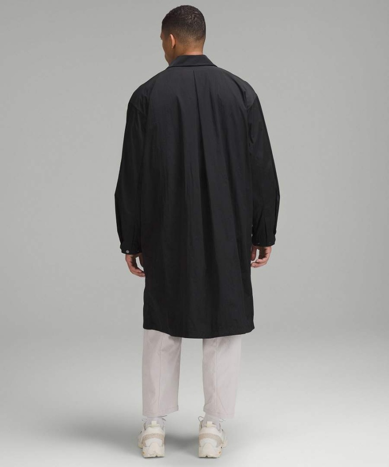 Lululemon lab Oversized Long Rockar Herr Svarta Sverige | CBHNEP193