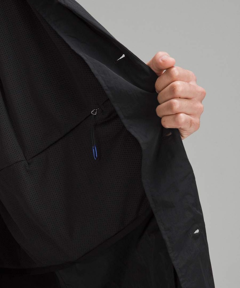 Lululemon lab Oversized Long Rockar Herr Svarta Sverige | CBHNEP193