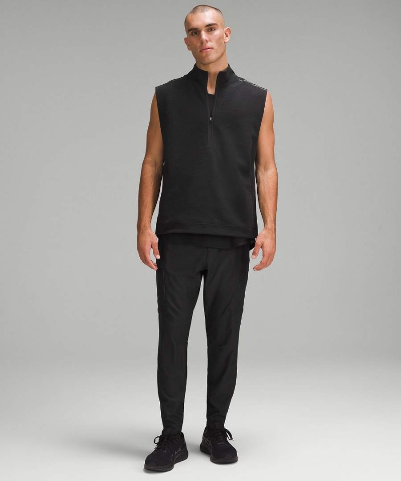 Lululemon Ärmlös Half Zip Jordan Clarkson Tröjor Herr Svarta Sverige | CLEHMI385